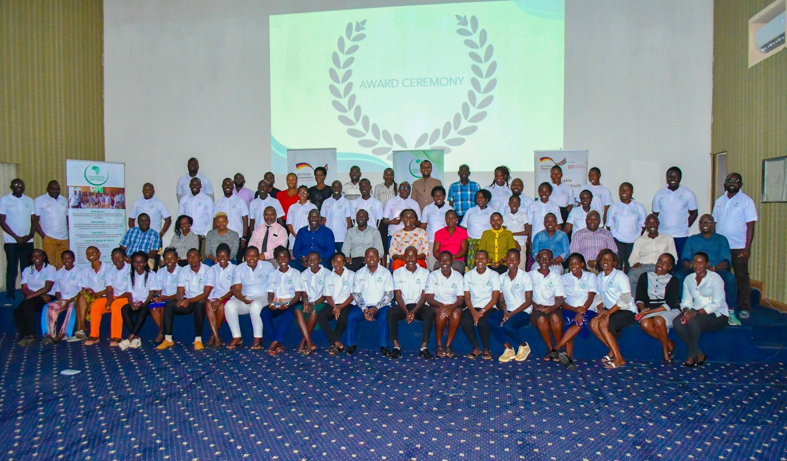 BAYE Africa Team Working with Farmers